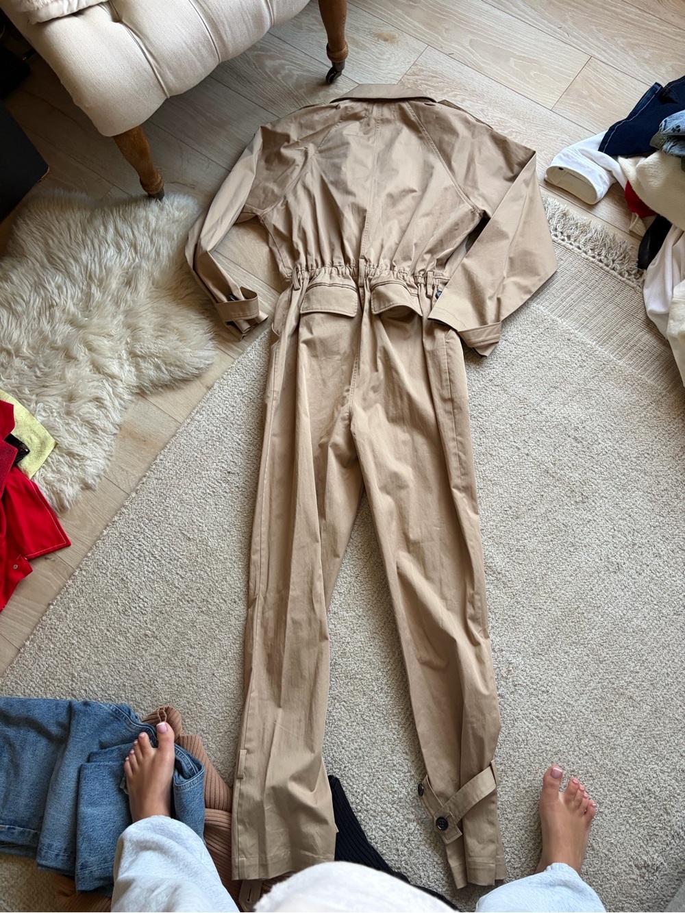 Frame Utility Jumpsuit - Picture 4 of 4